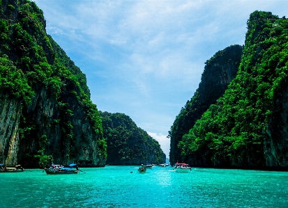 Thailand water sky cloud Photo