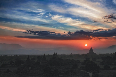 Bagan myanmar sacred theravada buddhism Photo