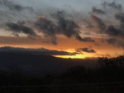 Sky cloud atmosphere afterglow Photo