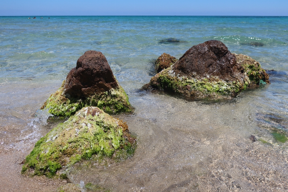 Sea sky beach landscape