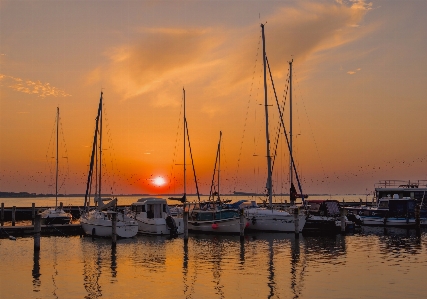 Natural water boat cloud Photo