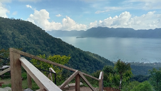 Nature landscape view lake Photo