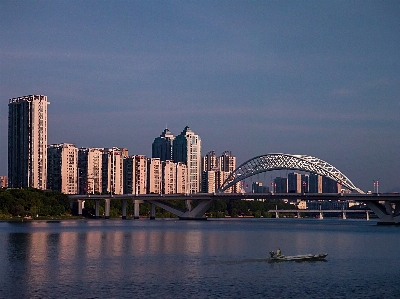 Zhangjiang dawn water sky Photo