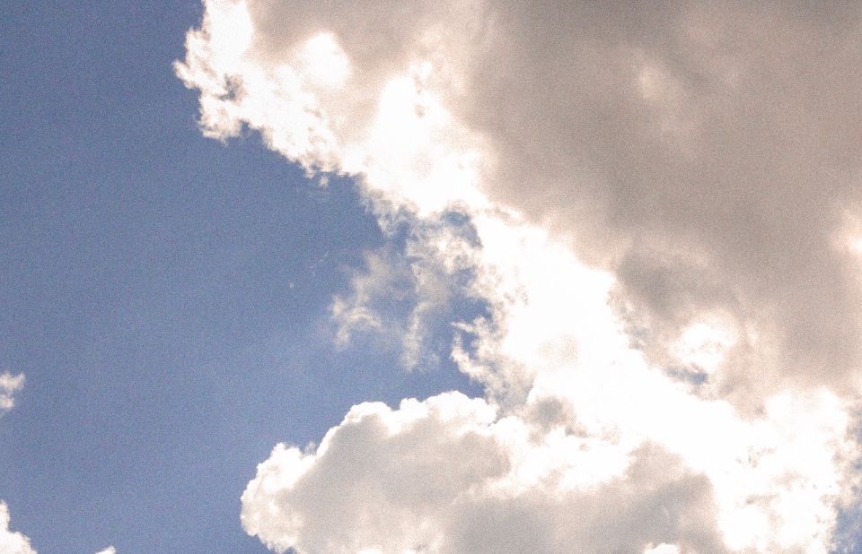 Wolken himmel weiss blau