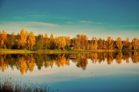 Natural water cloud sky Photo