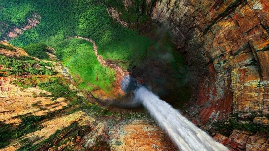 Venezuela water resources natural landscape Photo