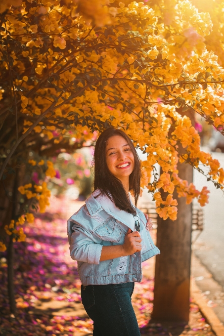 Woman smile photograph plant