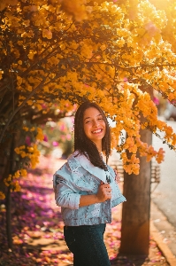 Woman smile photograph plant Photo