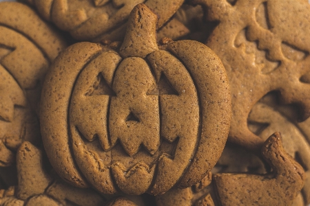 Cookies ジンジャーブレッド かぼちゃ ハロウィン 写真