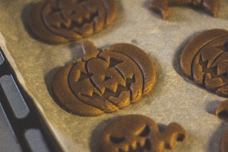 Cookies ジンジャーブレッド かぼちゃ ハロウィン 写真