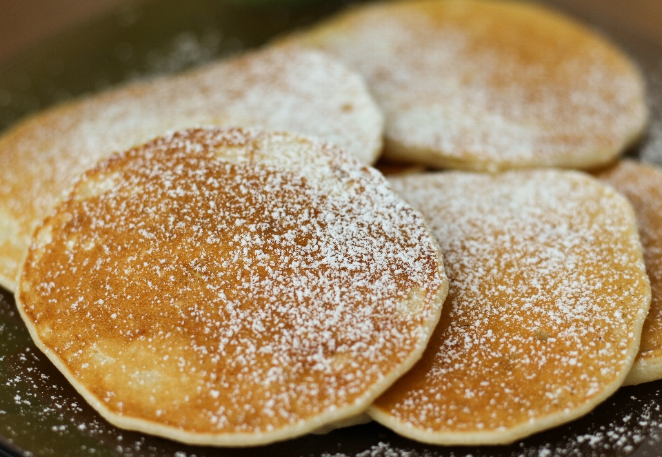 Frühstück pfannkuchen gebäck
 essen