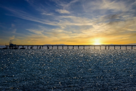 Natural water cloud sky Photo