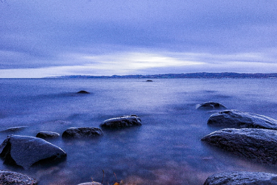 Sea water cloud sky