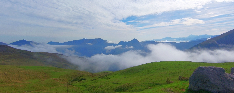 Mist clouds mountains cloud