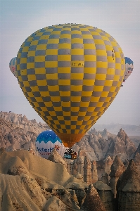 Sky aerostat hot air ballooning balloon Photo