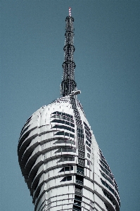 Bauen himmel wolkenkratzer gebäude Foto