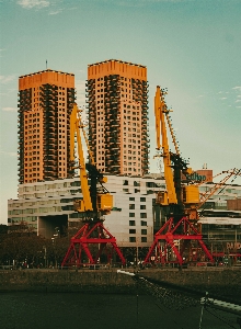 自然 建物 空 超高層ビル 写真