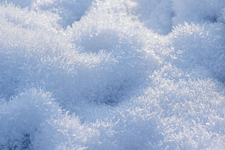 Photo Neige gelé bleu électrique
 modèle