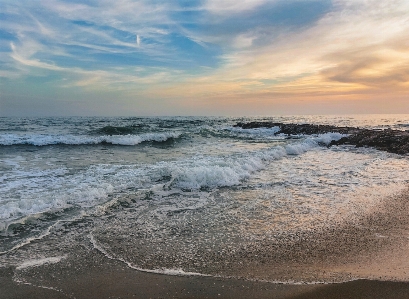 Atlantic ocean cloud water Photo