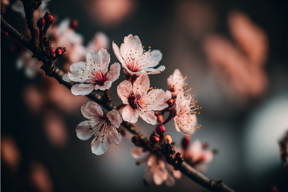 Flower plant branch petal