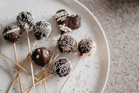 Photo Des chocolats
 nourriture vaisselle
 sucette