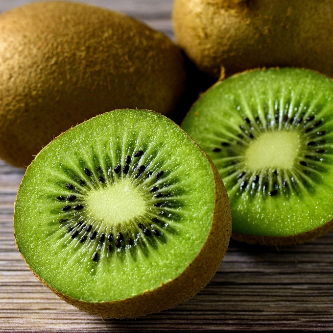 Fruit food hardy kiwi green