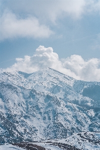 Natural cloud sky mountain Photo