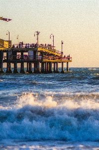 Sea water sky cloud Photo