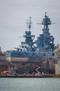 Battleshiptexas navy ship boat Photo