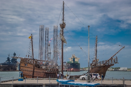 Tallship ship boat dock Photo