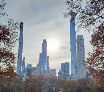 Central park new york manhattan building Photo