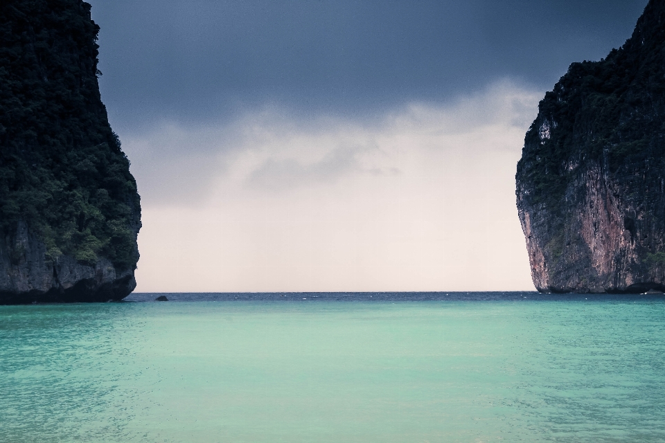 Plage mer côte eau