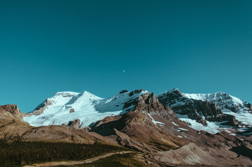 風景 自然 山 雪