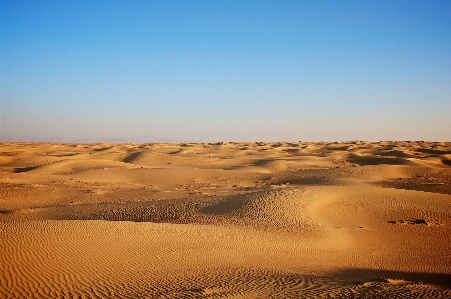 Landscape sand desert dune Photo