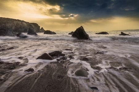 Beach landscape sea coast Photo