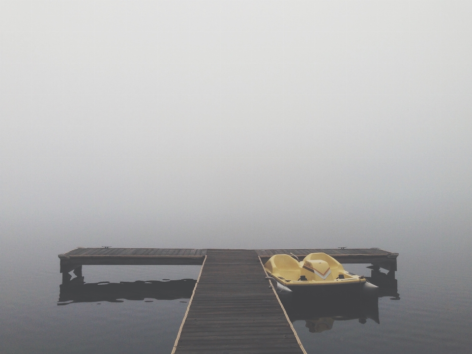 海 地平线 dock 多雾路段