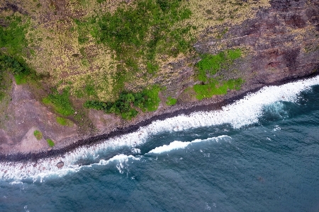 Landscape sea coast drop Photo