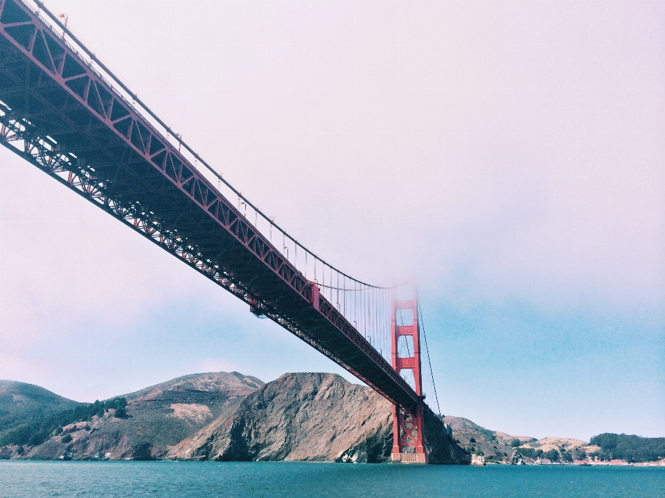 Sea architecture bridge golden gate