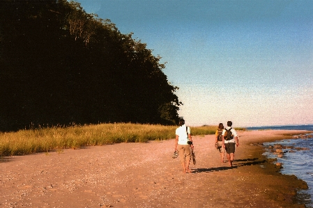 Beach sea sand walking Photo