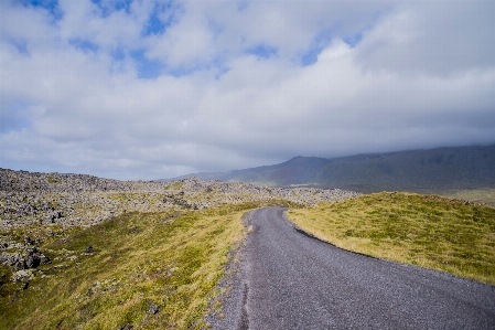 Landscape path grass outdoor Photo