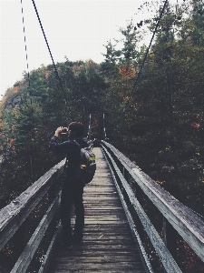 Foto Naturaleza pista puente fotografía