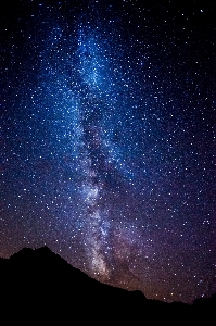 Star milky way atmosphere galaxy Photo