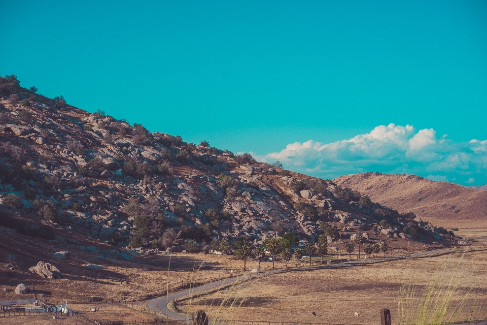 Paysage mer rock montagne