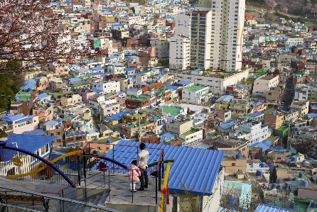 남성 집 밖의 건축학 도시 사진