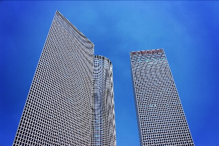 建築 スカイライン 窓 建物 写真