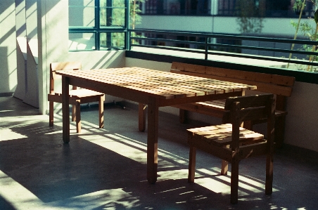 Desk table wood bench Photo