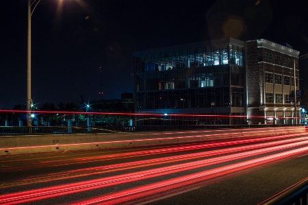 Foto Lampu struktur jalan lalu lintas