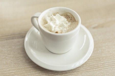 Kaffee weiss tasse latté Foto