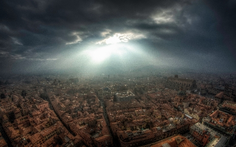 Foto Horizonte nube cielo noche