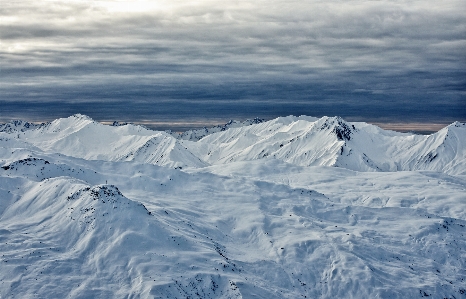 Mountain snow winter cloud Photo